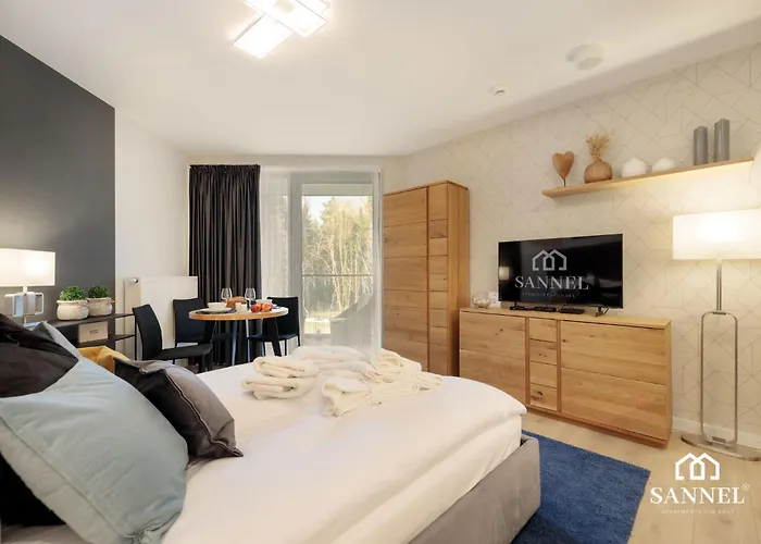 Apartament Premium Lux - Tuż Przy Morzu-baseny,sauny I Jacuzzi W Cenie! -pinea Pobierowo-sannel For Rent *